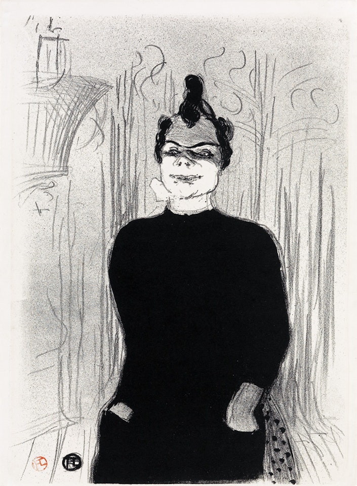 A La Gaieté Rochechouart: Nicolle by Henri de Toulouse-Lautrec