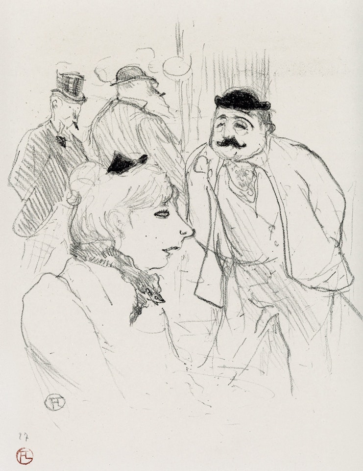 Le Tige--moulin Rouge by Henri de Toulouse-Lautrec