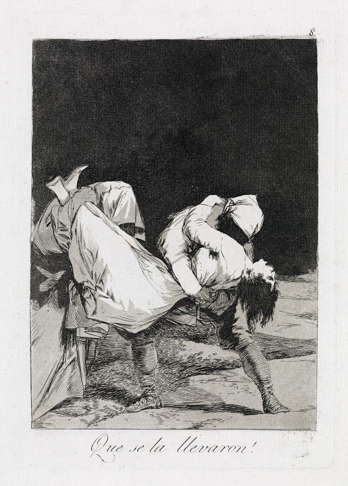 Que Se La Llevaron! by Francisco José de Goya