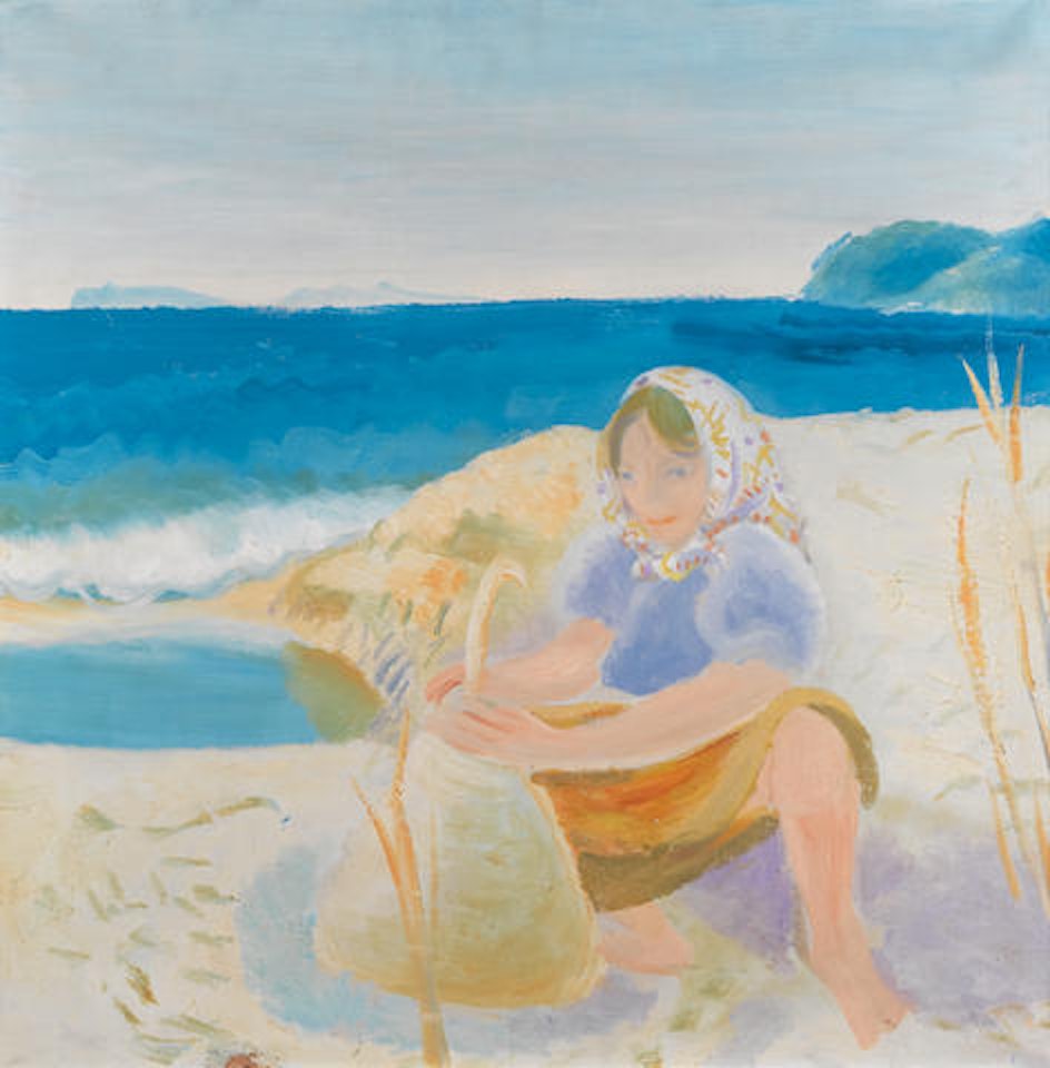 Kate at St. Tropez by Winifred Nicholson