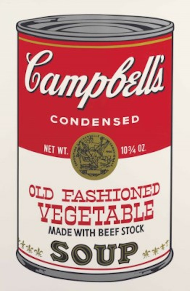 Old Fashioned Vegetable, from Campbell's Soup II by Andy Warhol