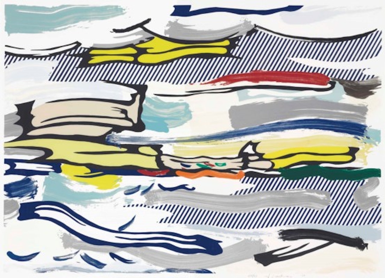 Seascape, from Landscape Series by Roy Lichtenstein