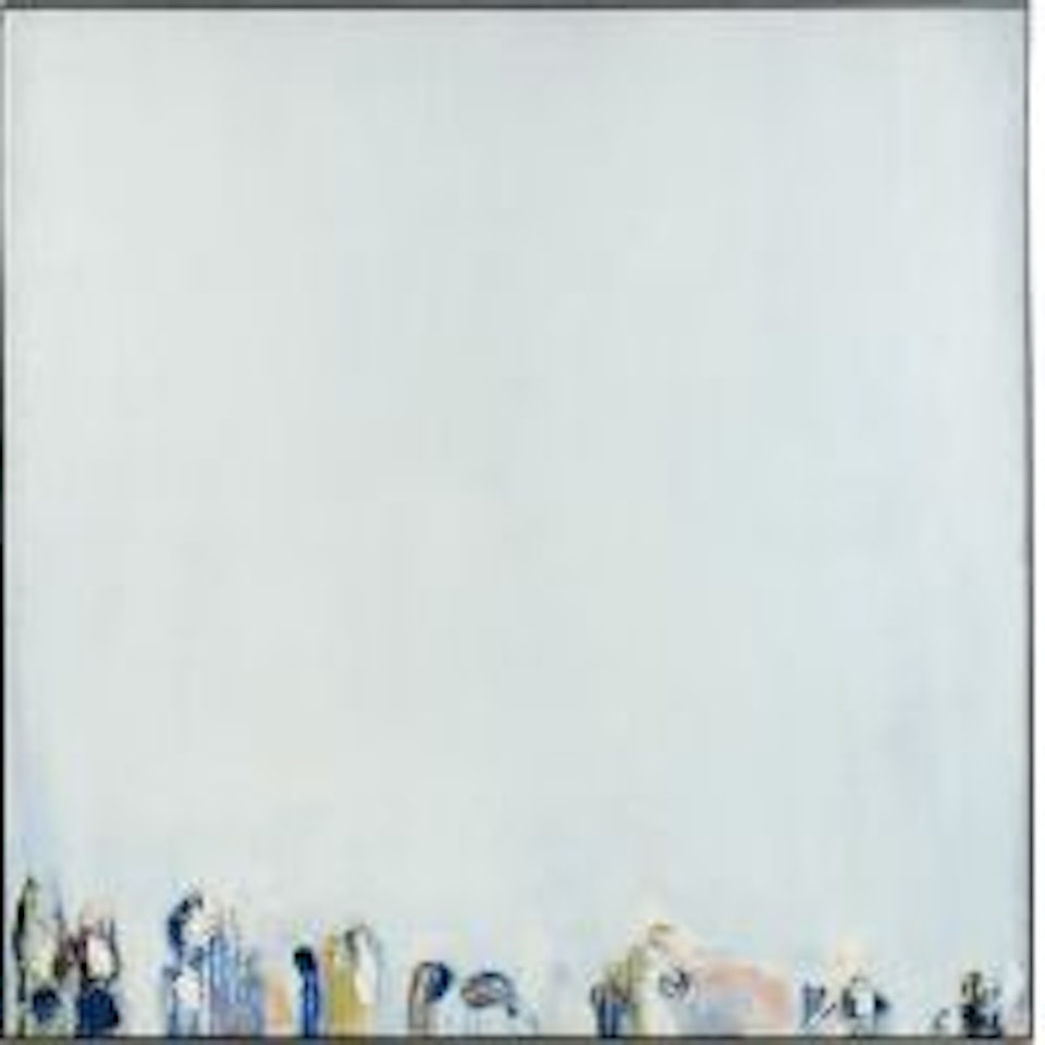 WHITE LOIRE WITH BLUE STAINS OF THE BOTTOM by Olivier Debre