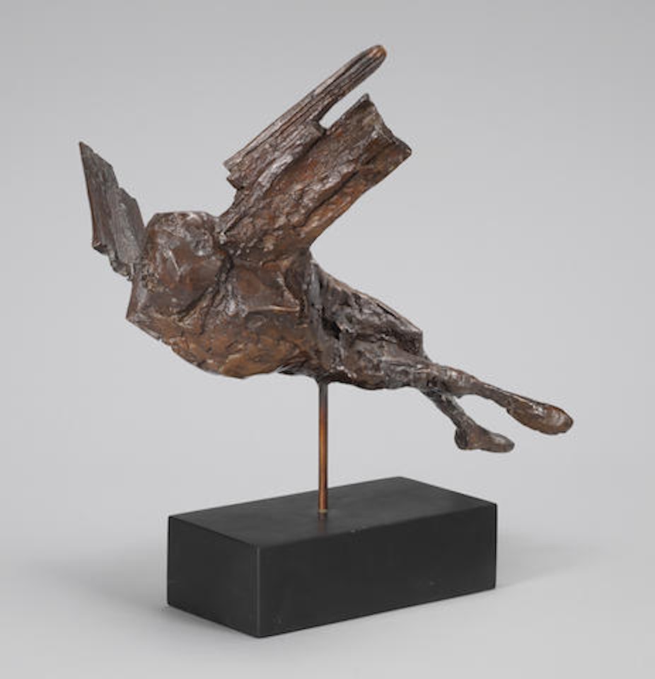 Maquette for Alcock and Brown Memorial (Horizontal Birdman) by Elisabeth Frink