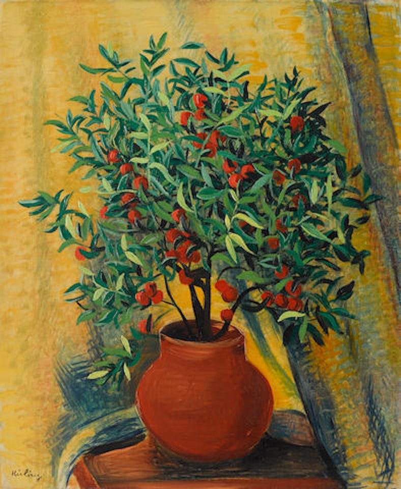 Fleurs by Moïse Kisling