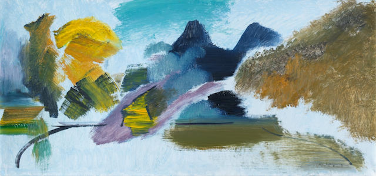 Deserted Canal by Ivon Hitchens