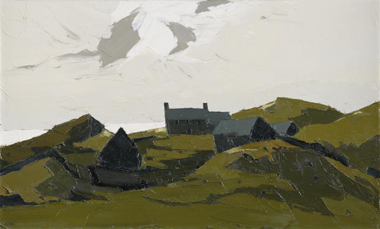 Farm, Cwm Bychan by Kyffin Williams