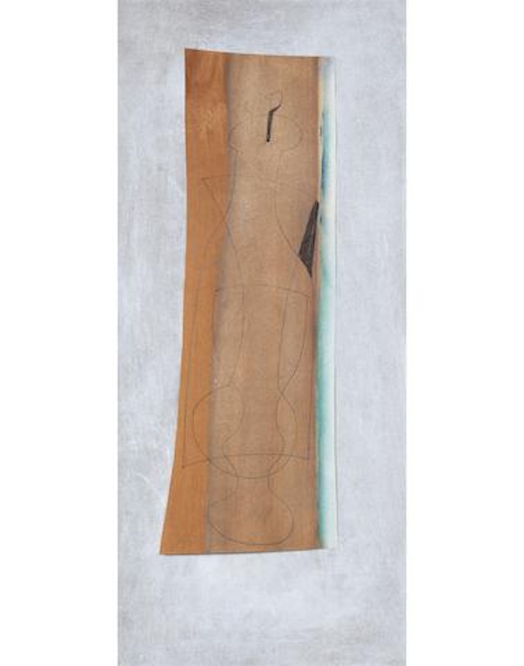 Brown Column by Ben Nicholson, O.M.