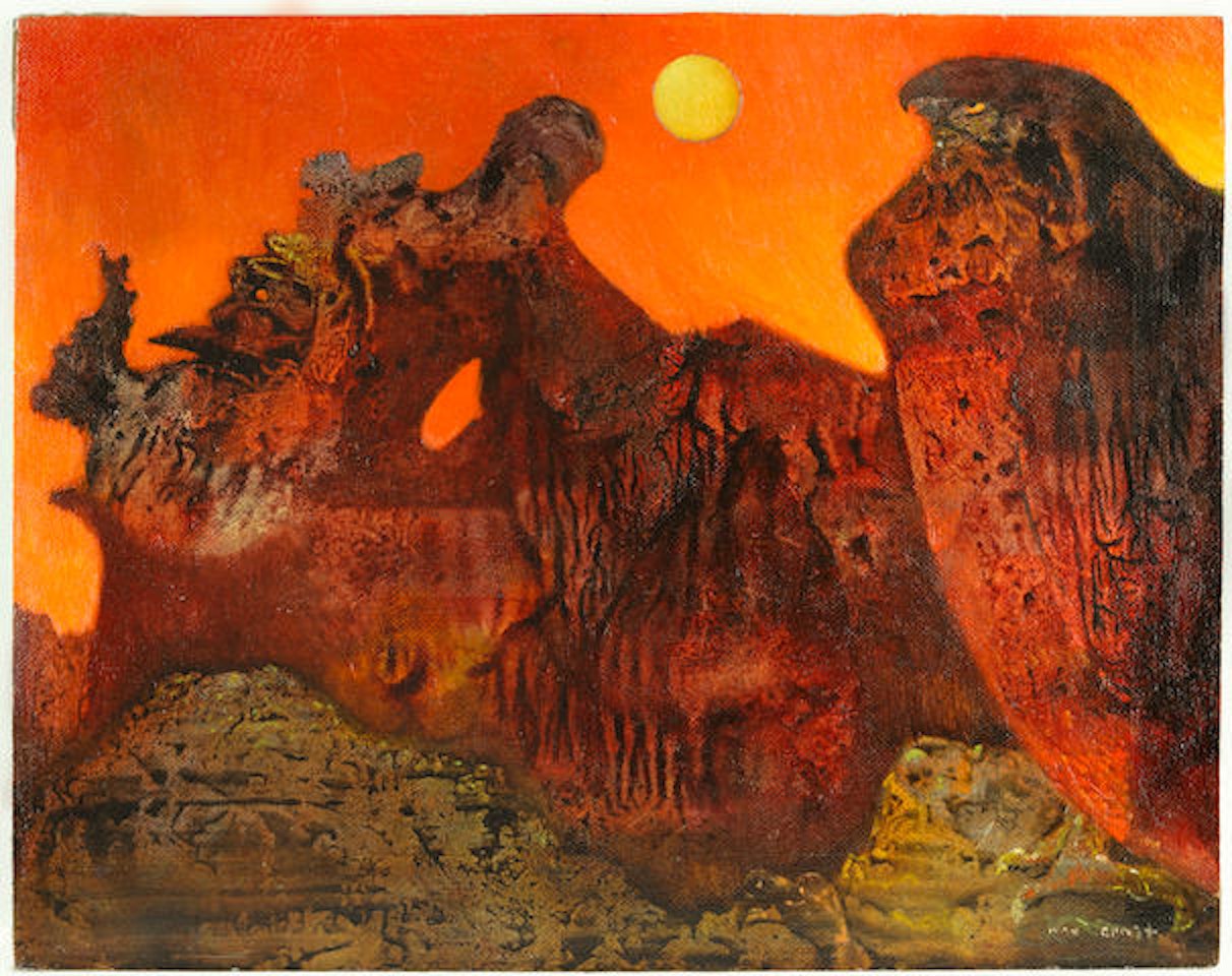 Ohne titel (Sedona Landschaft) by Max Ernst