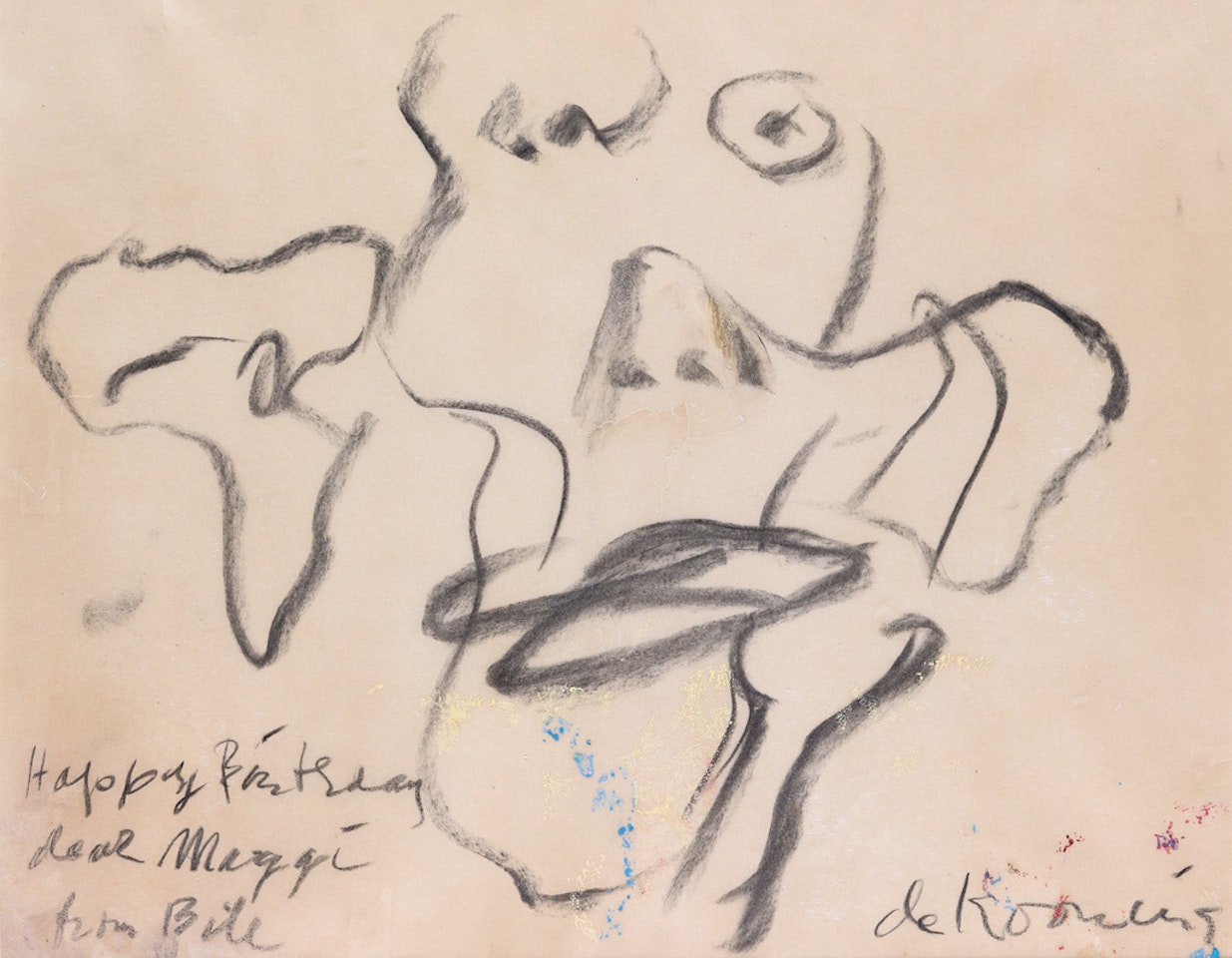 Untitled (woman's Head) by Willem de Kooning