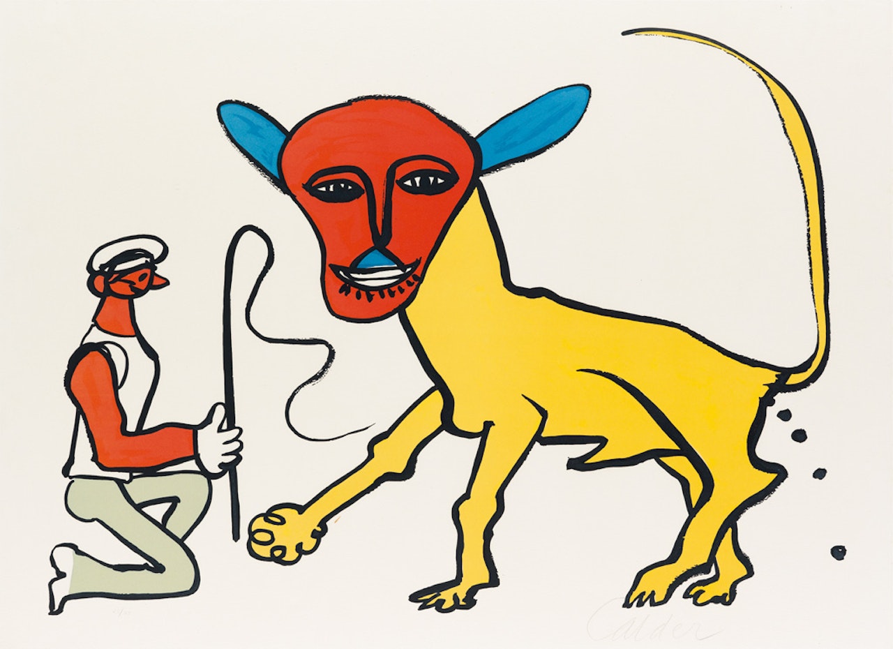 Lion Tamer by Alexander Calder