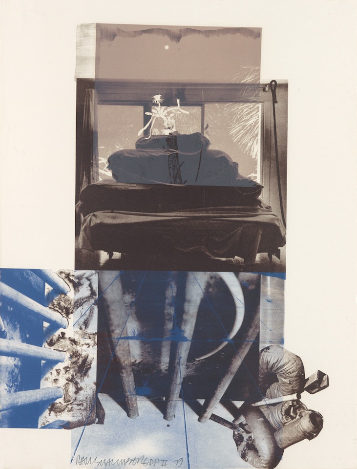 Rookery Mounds--night Tork by Robert Rauschenberg