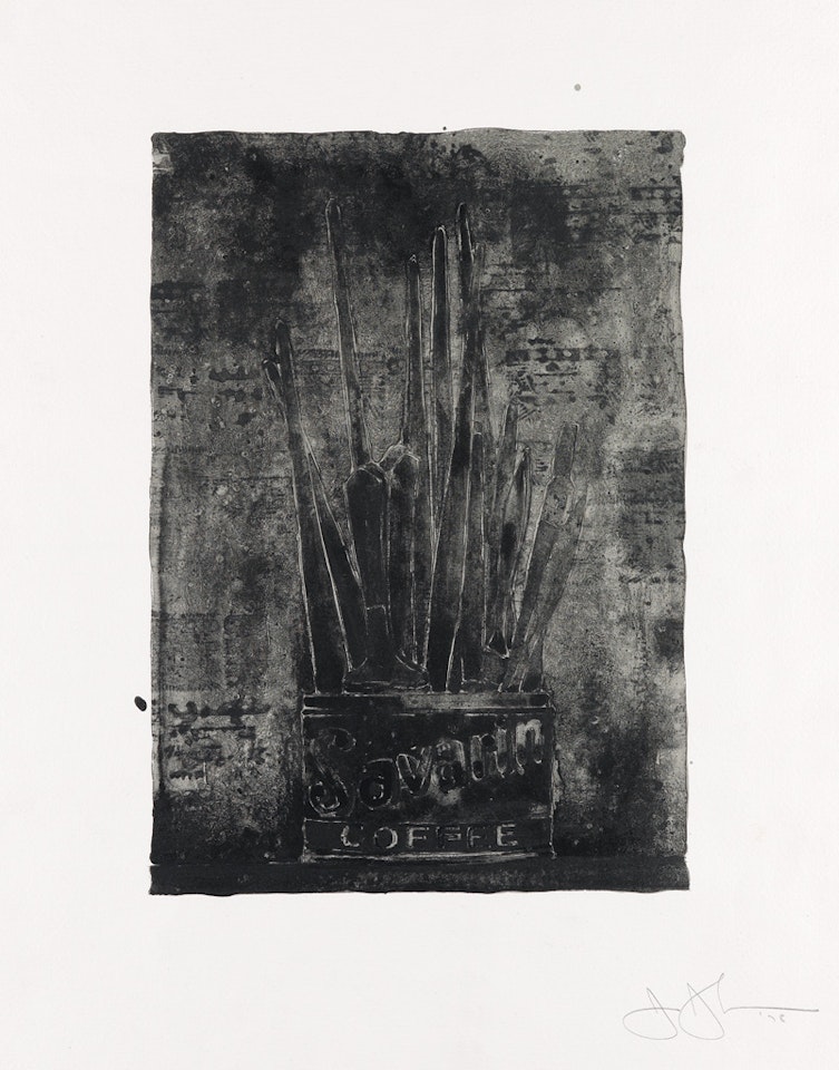 Savarin 1 (cookie) by Jasper Johns