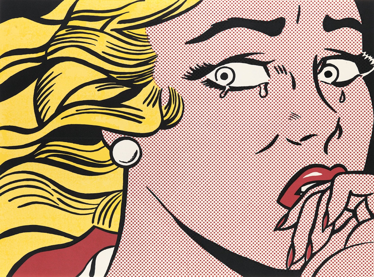 Crying Girl by Roy Lichtenstein