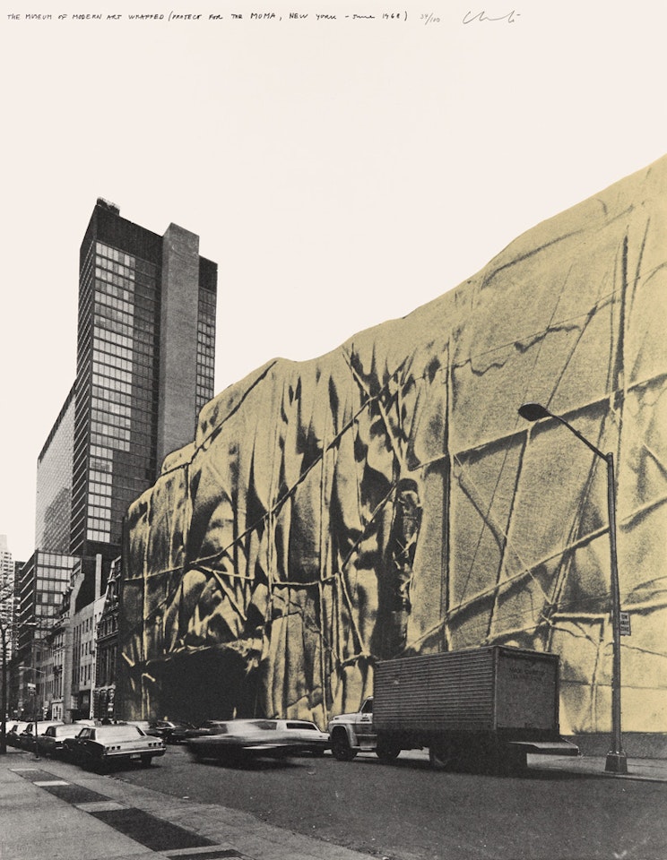 The Museum Of Modern Art Wrapped, Project For New York by Christo