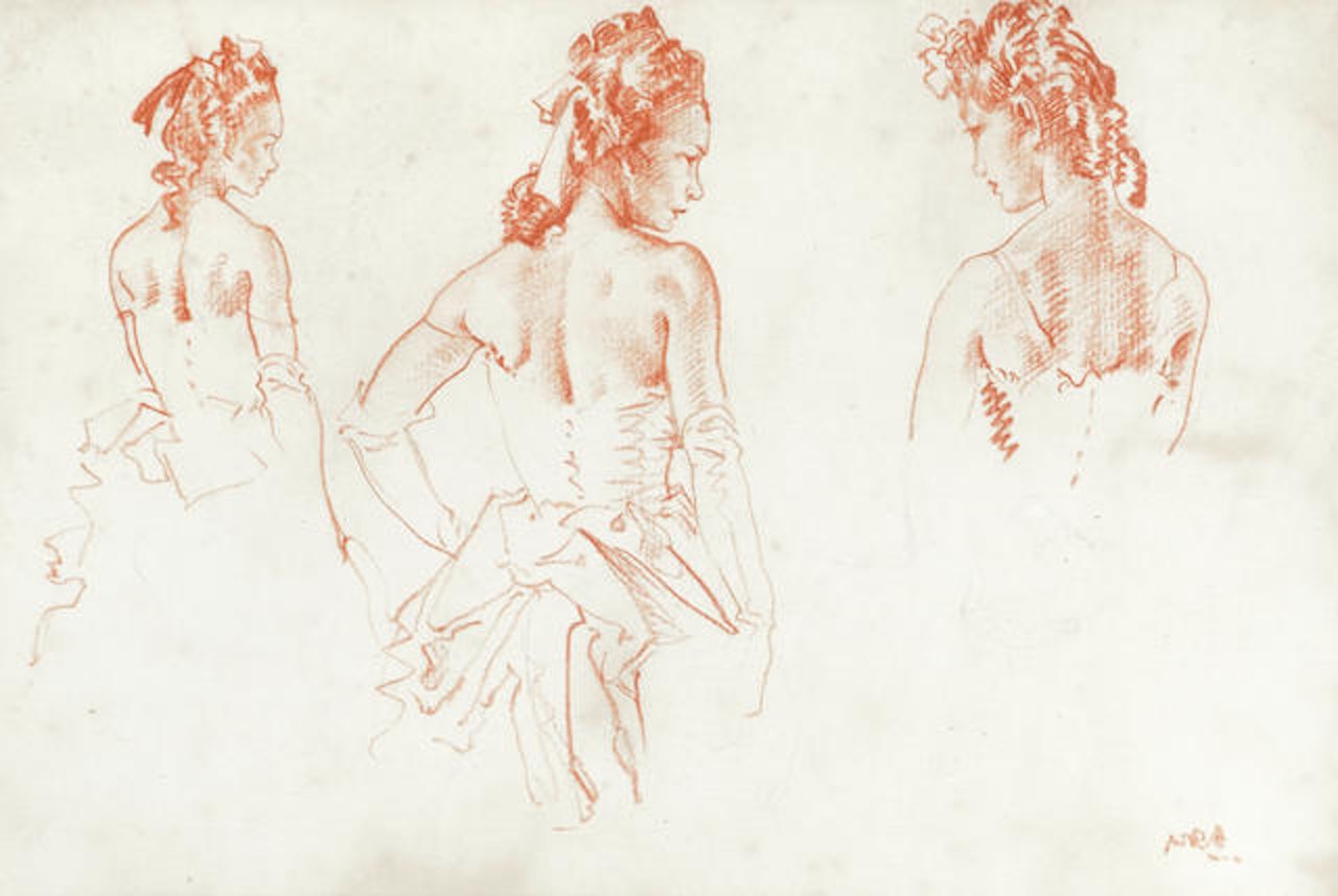Vera and Diana by William Russell Flint