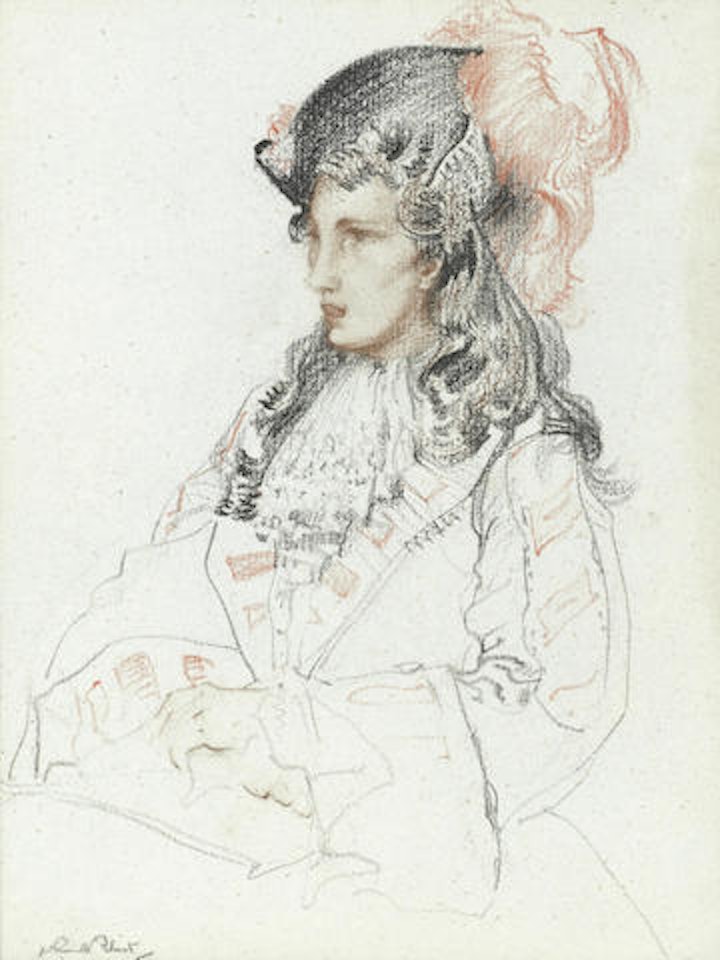 The huntress by William Russell Flint