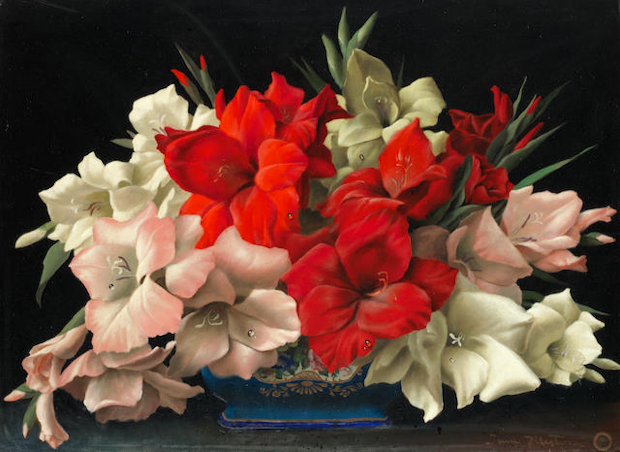 Gladioli by Irene Klestova