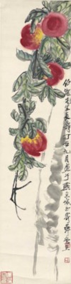 PEACHES by Qi Baishi
