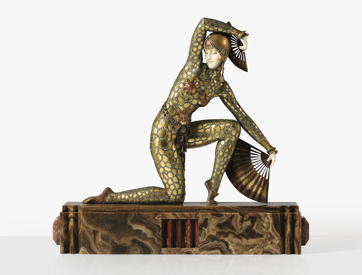 FAN DANCER by Demetre Chiparus