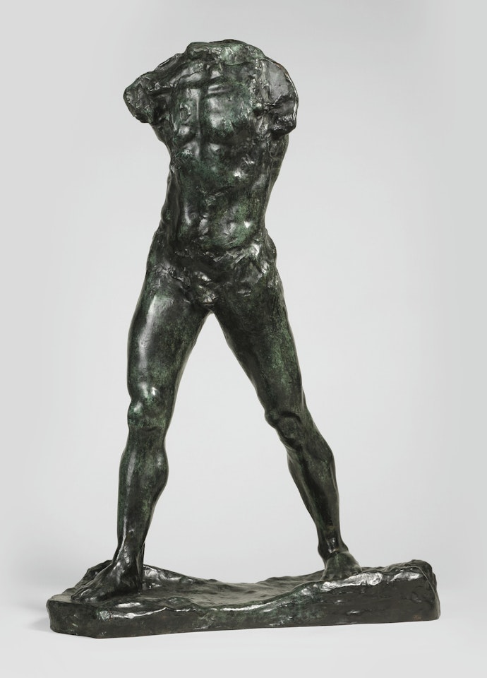 FIGURE DE L'HOMME QUI MARCHE, MOYEN MODÈLE by Auguste Rodin