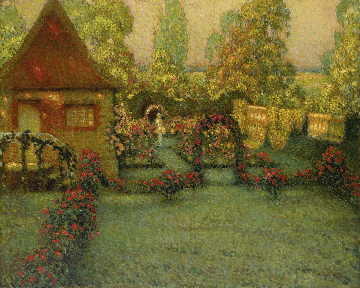 LE PAVILLION, GERBEROY by Henri Le Sidaner
