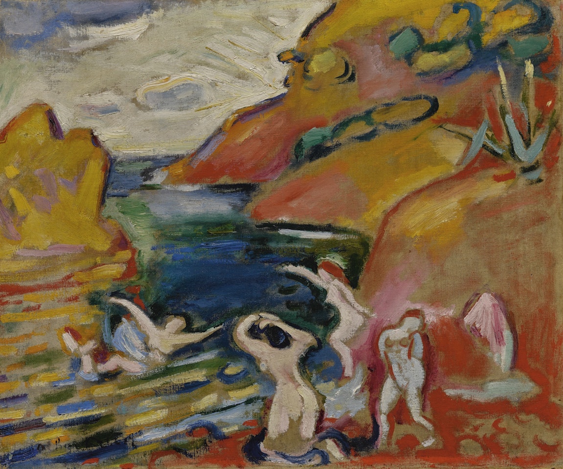 LA CALANQUE À LA CIOTAT by Othon Friesz