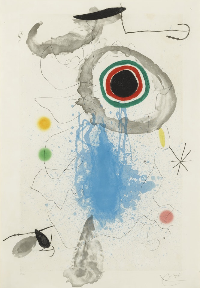 L'ASTRE DU LABYRINTHE (D. 425) by Joan Miró