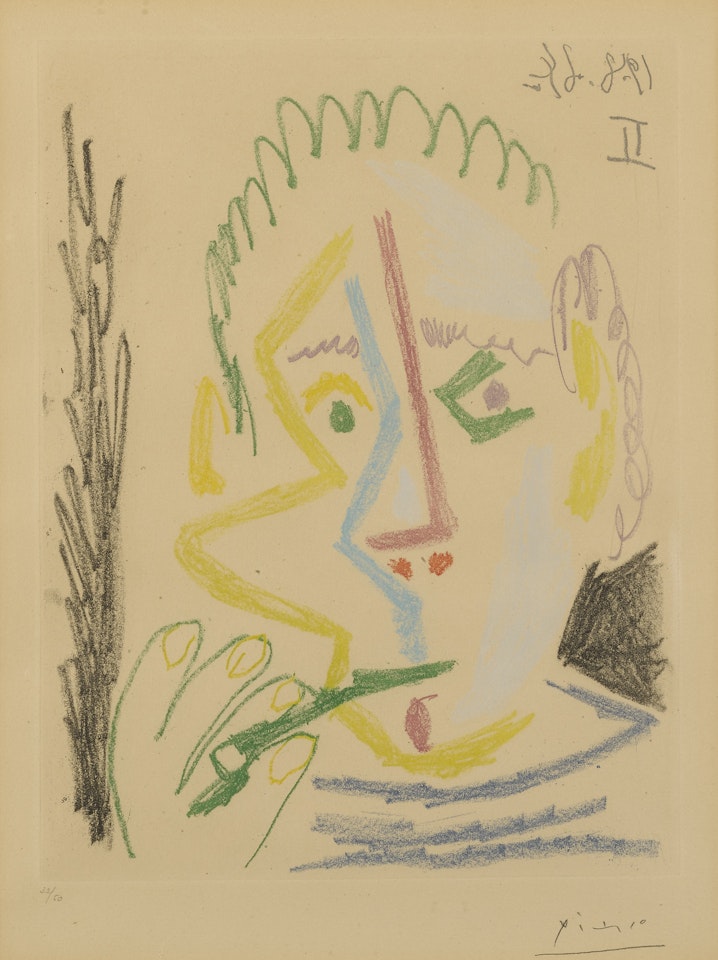 FUMEUR. I (B. 1165; BA. 1165) by Pablo Picasso