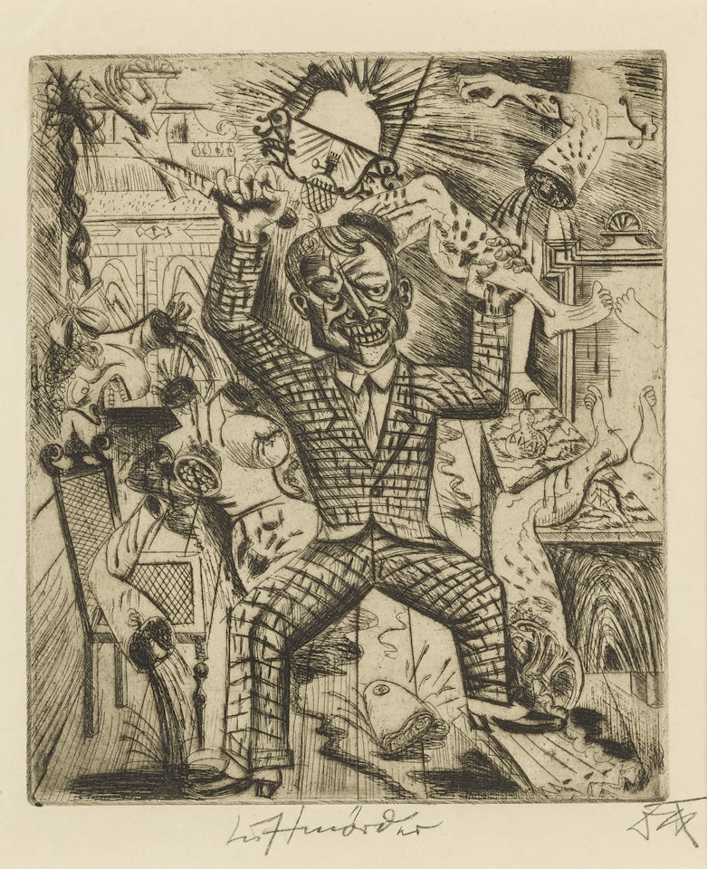 LUSTMÖRDER (KARSCH 14) by Otto Dix