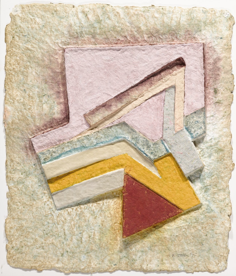LUNNA WOLA (V) (AXSOM IVE; TYLER 546:FS5) by Frank Stella