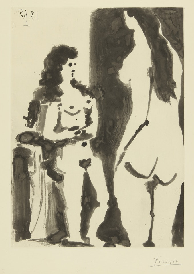 DEUX FEMMES. II (B. 1198; BA. 1180) by Pablo Picasso