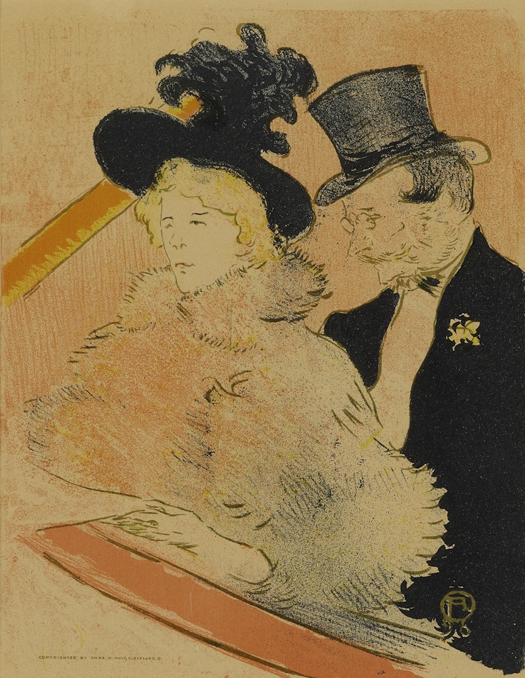 AU CONCERT (D. 365; ADR. 199; W. P28) by Henri de Toulouse-Lautrec