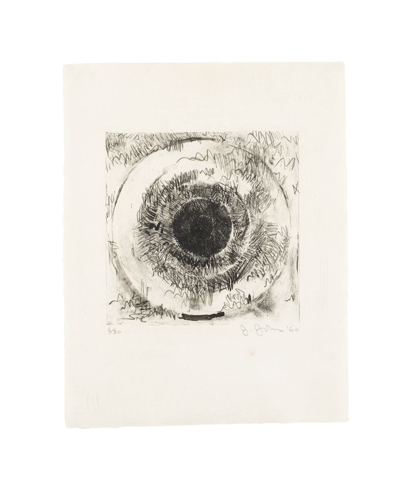 TARGET (ULAE 1) by Jasper Johns