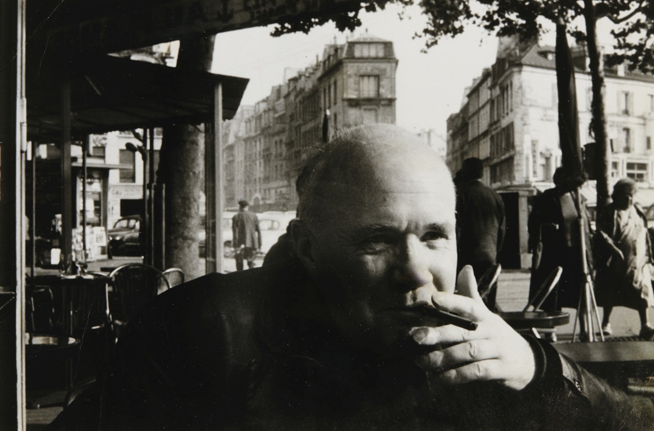 JEAN GENET, PARIS by Henri Cartier-Bresson