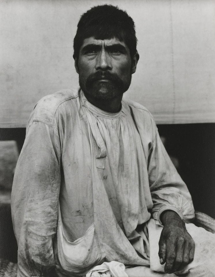 MAN , TENANCINGO, MEXICO by Paul Strand