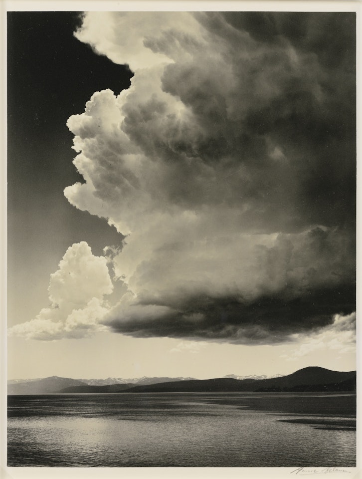 THUNDERCLOUD, LAKE TAHOE, 1938 by Ansel Adams