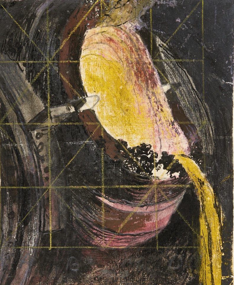 MOUTH OF A MOLTEN IRON CONTAINER by Graham Sutherland