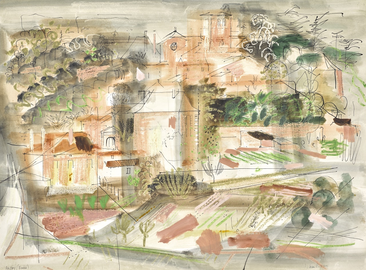 AUZAY (VENDÉE) by John Piper