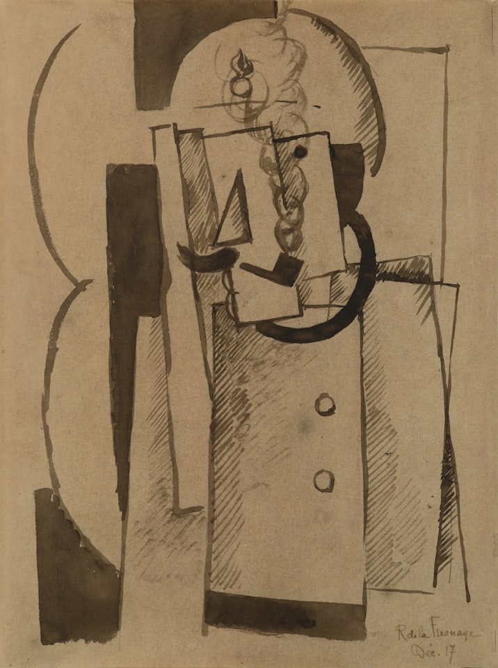FANTASSIN FUMANT by Roger de la Fresnaye