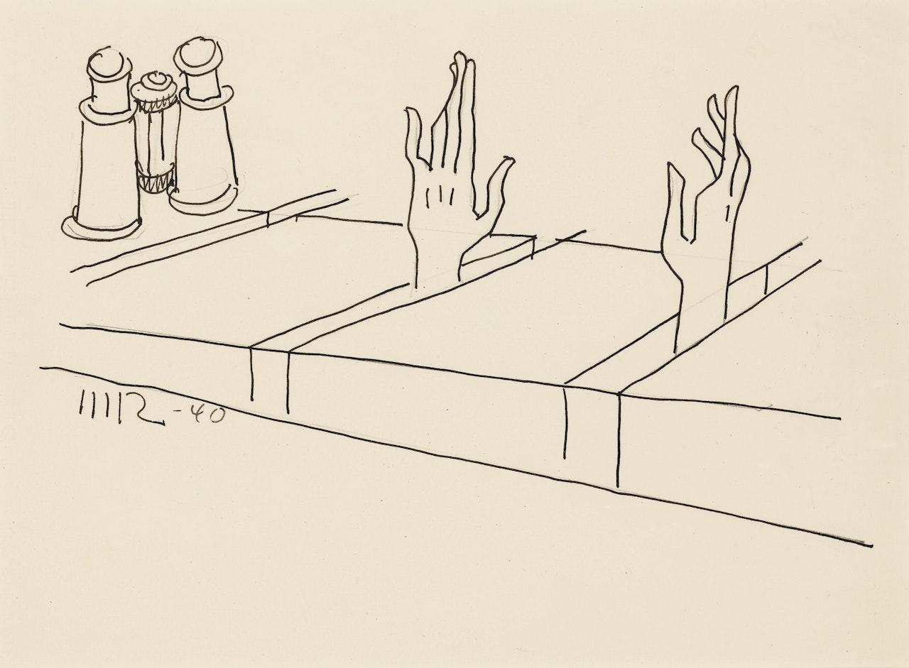 LES MAINS VOYANTES by Man Ray