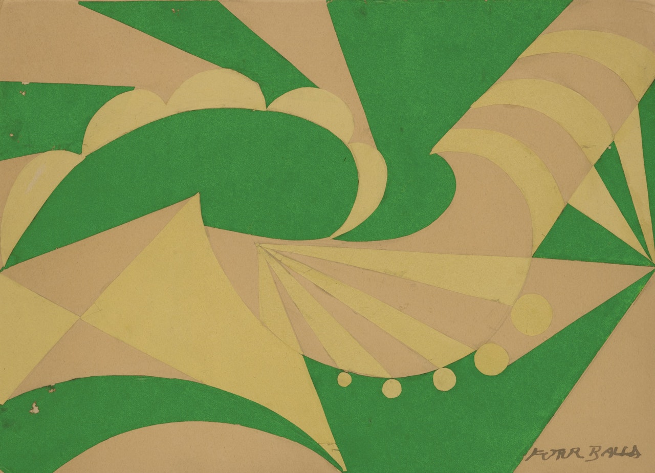 PAESAGGIO by Giacomo Balla