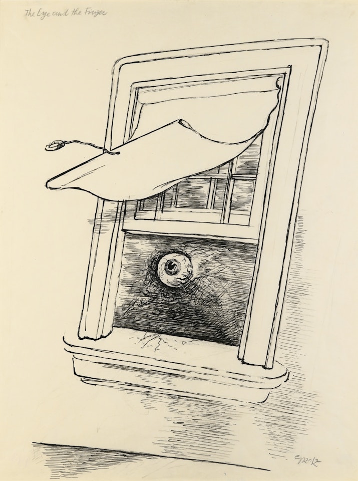 THE EYE AND THE FINGER by George Grosz
