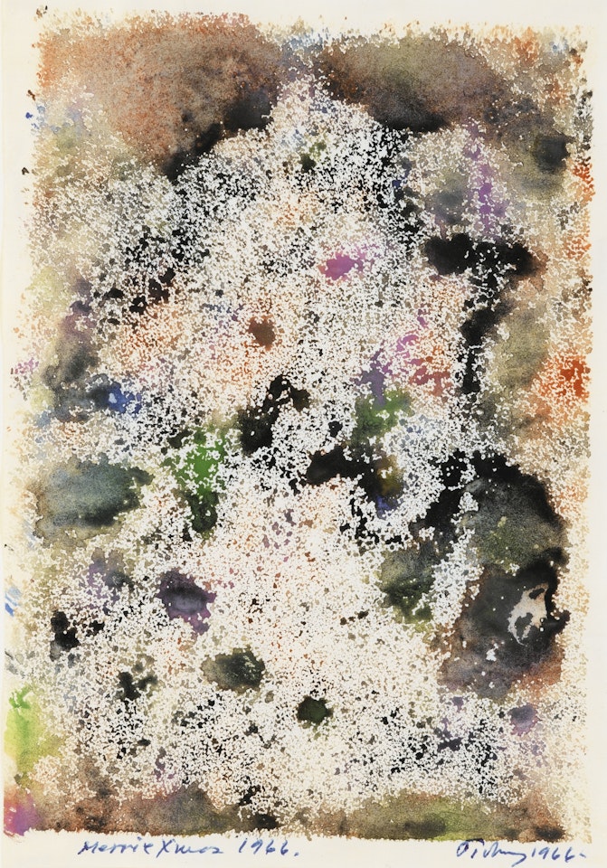 MERRIE XMAS by Mark Tobey