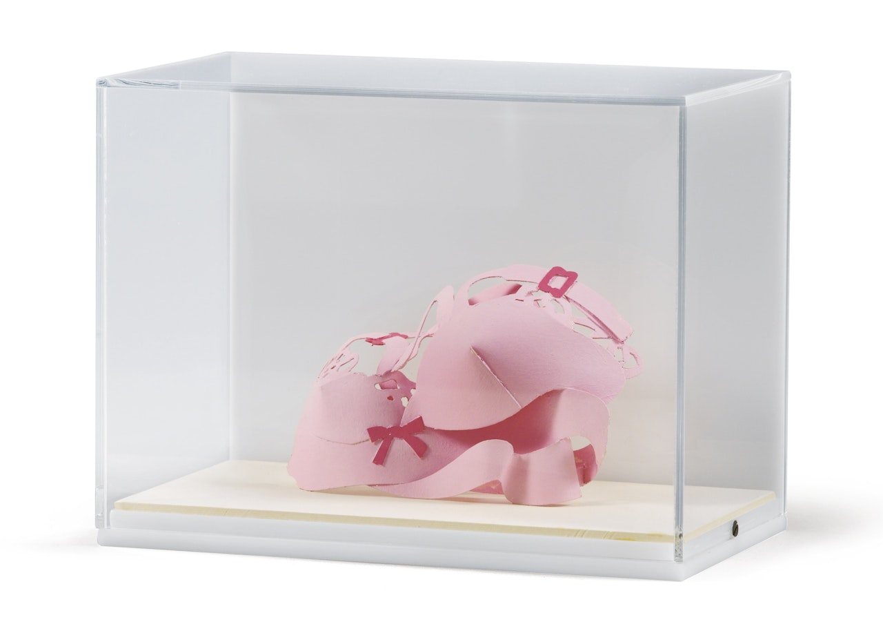TINY DROPPED BRA #36 by Tom Wesselmann