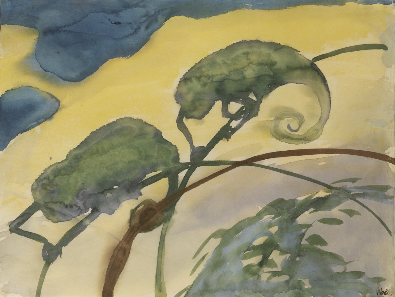 CHAMÄLEONS (CHAMALEONS) by Emil Nolde