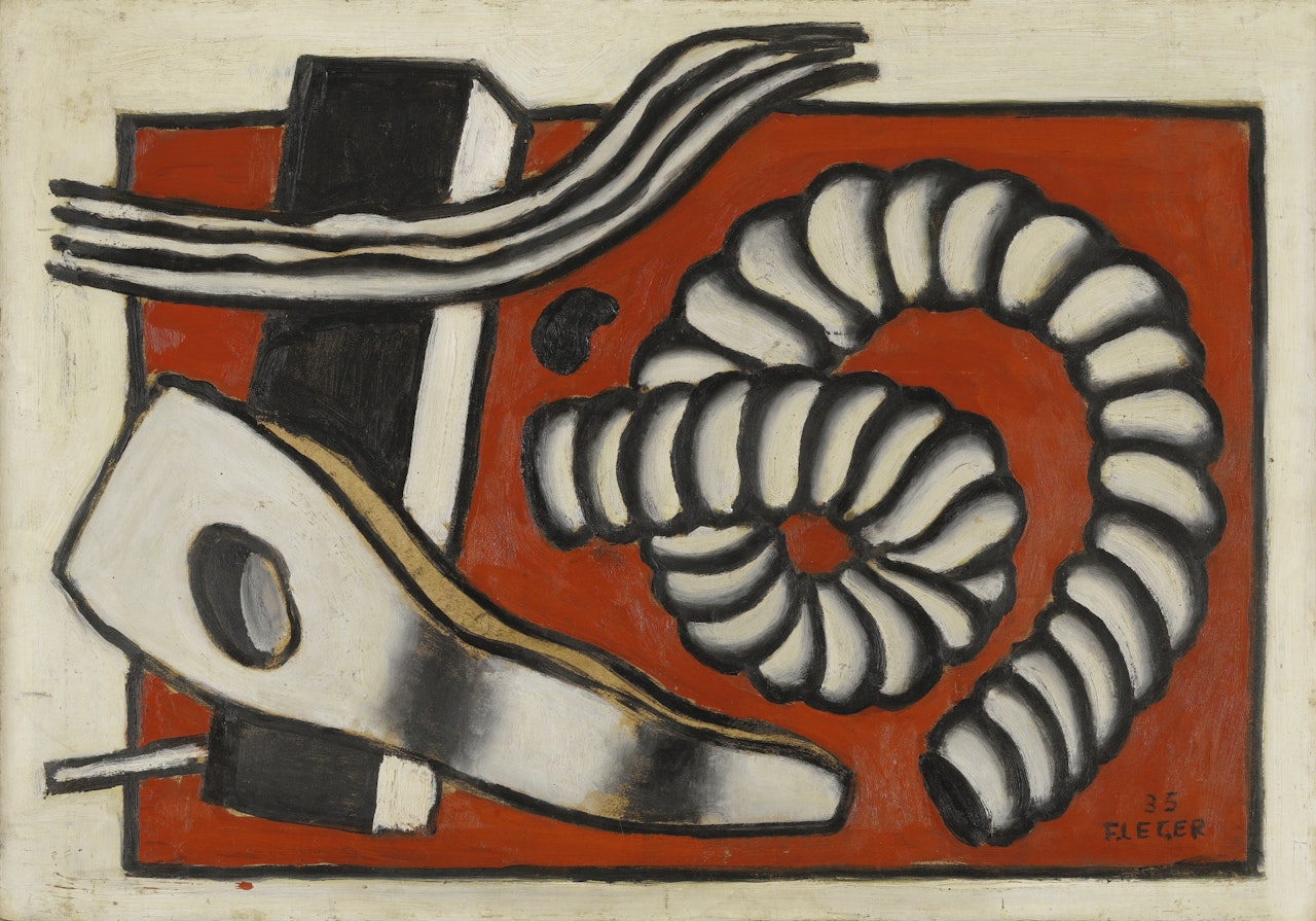 LA CORDE by Fernand Leger