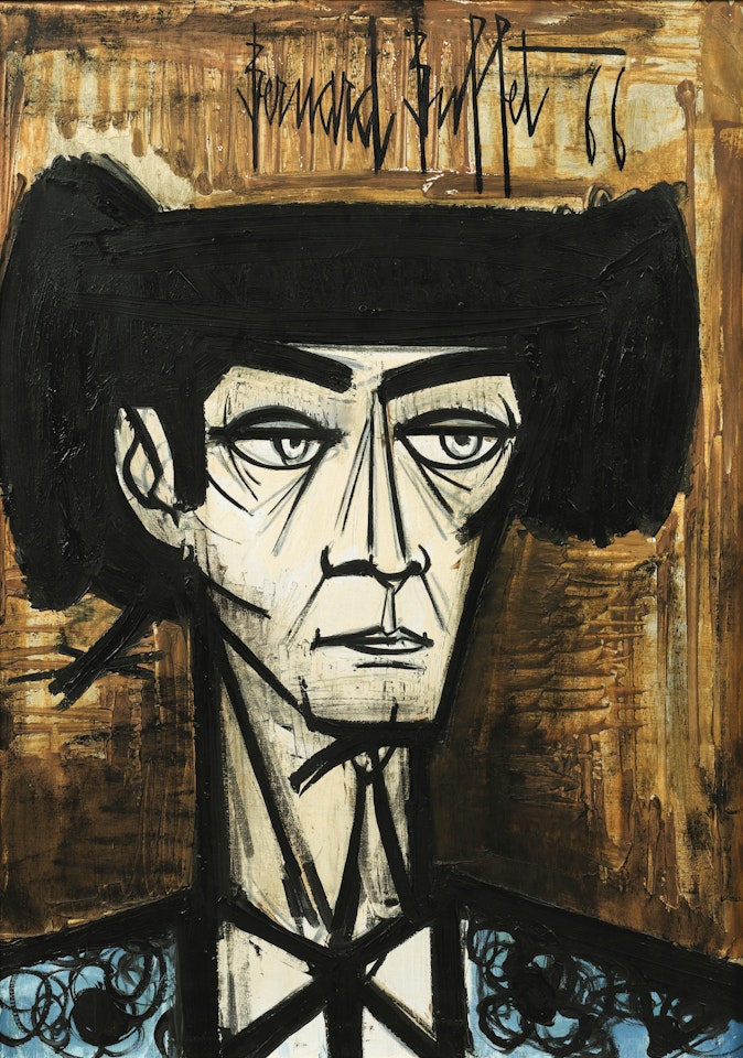 LA CORRIDA - TÊTE DE TORERO by Bernard Buffet