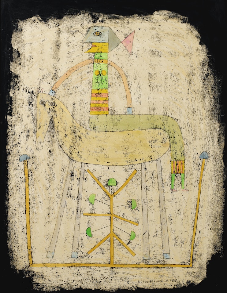 EQUESTRIENNE OU AMAZONE by Victor Brauner