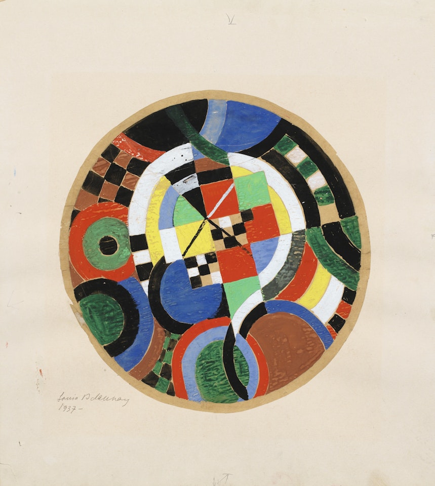 PROJET POUR UN PLAFOND Ã L'EXPOSITION INTERNATIONALE "ARTS ET TECHNIQUES", PARIS, 1937 by Sonia Delaunay
